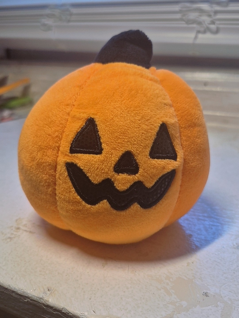 Kids Plush Pumpkin Halloween Costume Accessory - Orange